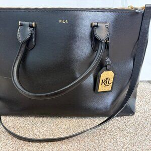 Ralph Lauren Newbury Double Zip Satchel